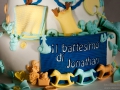 Decorazioni della torta di battesimo